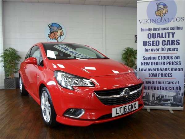 Vauxhall Corsa 1.0T 115 ecoFLEX SRi Vx-line 3dr £30 TAX