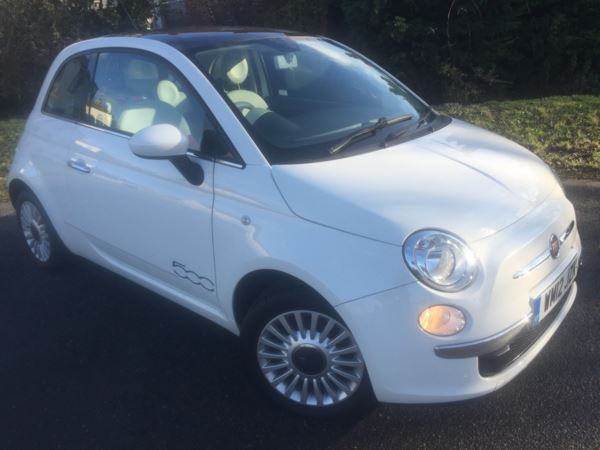 Fiat 500 Lounge 3dr;STOP/START;+HISTORY;30 TAX;65MPG