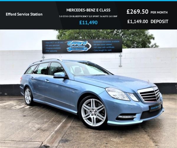 Mercedes-Benz E Class 3.0 E350 CDI BLUEEFFICIENCY S/S SPORT