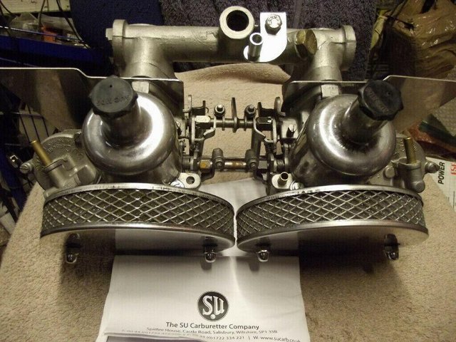 TWIN SU CARBURETTERS NEW AND USED COOPER OR MODIFIED