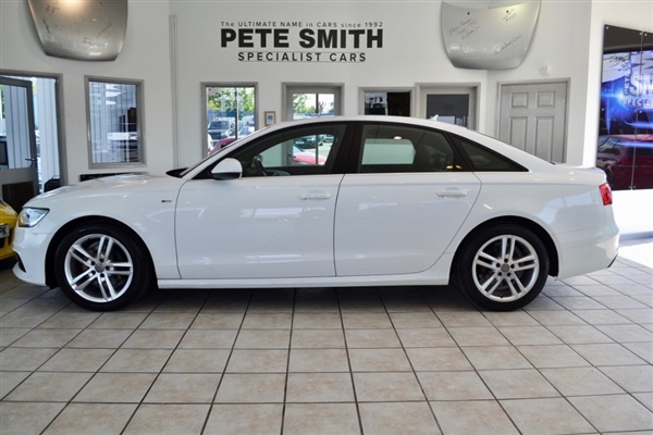 Audi A6 2.0 TDI ULTRA S LINE WITH BLACK LEATHER AND