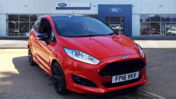 Ford Fiesta 1.0 EcoBoost 140 Zetec S Red 3dr Petrol