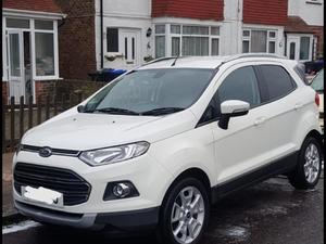 White Ford Ecosport  Great condition in Worthing |