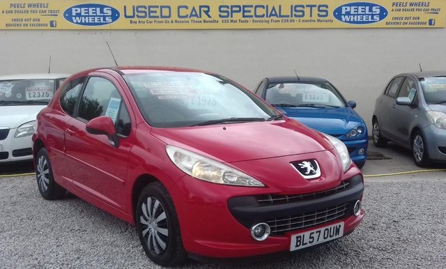 ) PEUGEOT 207 M:PLAY RED v * IDEAL FAMILY CAR