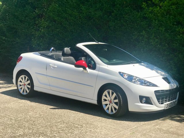 Peugeot 207cc sport hard top convertible Automatic White Low