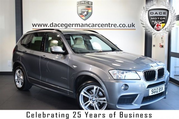 BMW X3 2.0 XDRIVE20D M SPORT 5DR AUTO 181 BHP full service