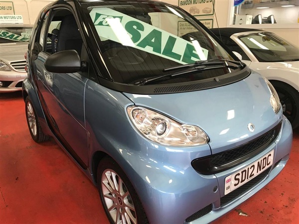 Smart Fortwo 0.8 CDI Passion Softouch 2dr Auto