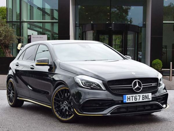 Mercedes-Benz A Class A45 4Matic Yellow Night Edition 5dr