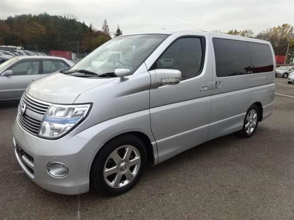 Nissan Elgrand E V6 Automatic Premium Red Leather