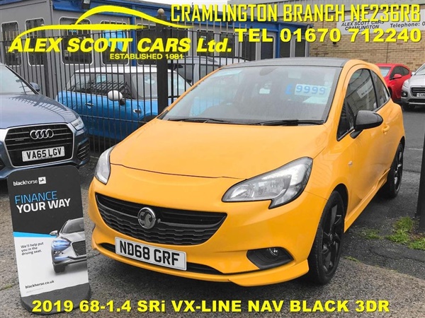 Vauxhall Corsa 1.4 i ecoTEC SRi VX-Line Nav Black 3dr