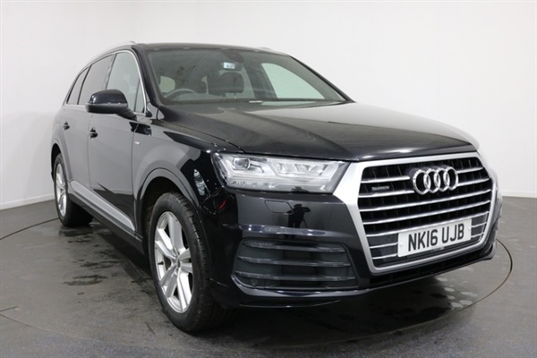 Audi Q7 3.0 TDI S line Tiptronic Quattro 5d AUTO 269 BHP SAT