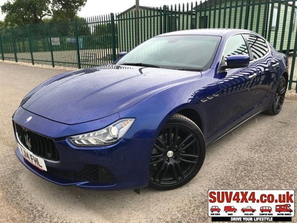 Maserati Ghibli 3.0 DV6 4d AUTO 275 BHP ALLOYS SATNAV