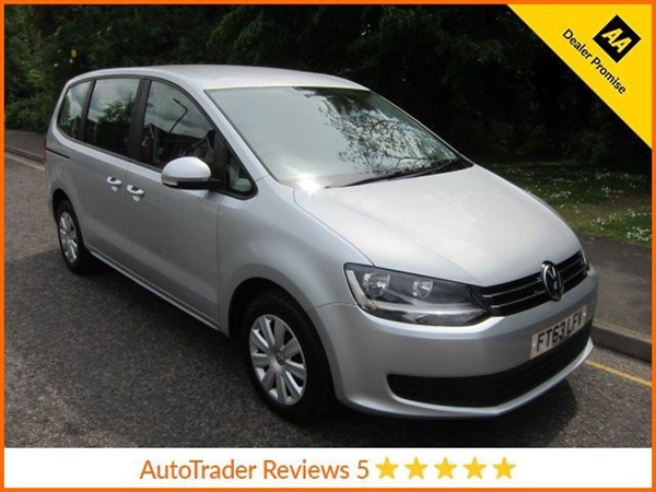 Volkswagen Sharan 2.0 S TDI DSG 5d AUTO 142 BHP