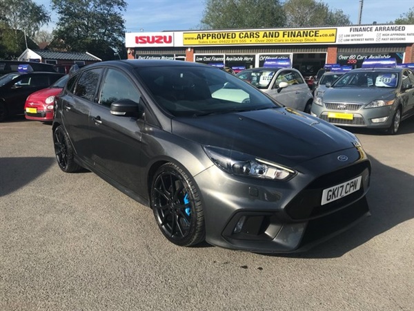 Ford Focus 2.3 RS 5d 346 BHP IN METALLIC GREY WITH A HUGH