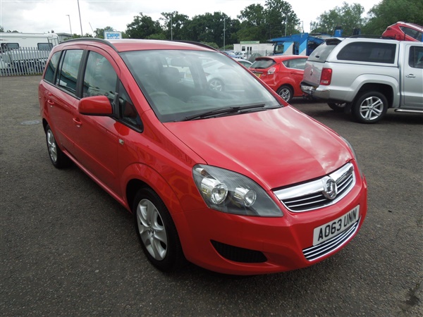 Vauxhall Zafira 1.6i [115] Exclusiv 5dr