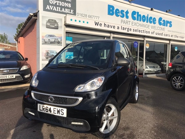 Smart Fortwo 1.0 MHD 21 Coupe 2dr Petrol Softouch (98 g/km,