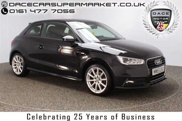 Audi A1 1.4 TFSI S LINE 3DR HALF LEATHER SEATS 1 OWNER 123
