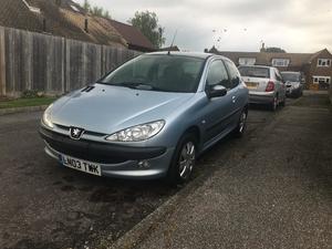  Peugeot 206. Full Service History. in Lewes |
