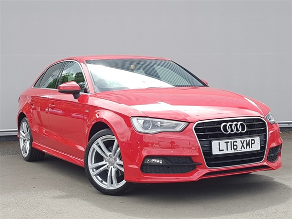 Audi A3 1.6 TDI 110 S Line 4dr [Nav]