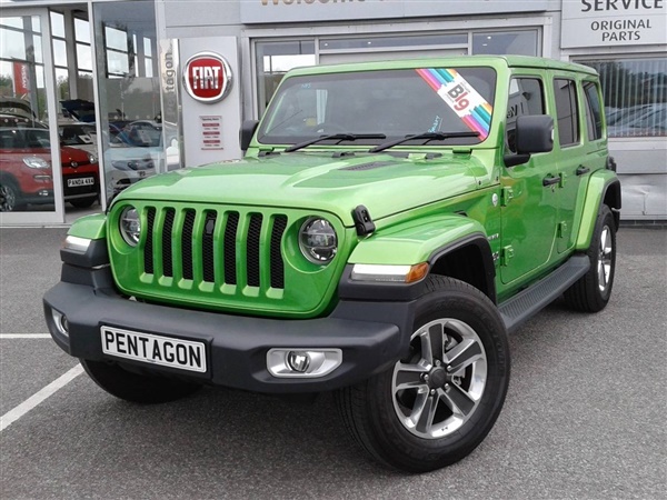 Jeep Wrangler 2.2 Multijet Sahara 2dr Auto8 4x4/Crossover