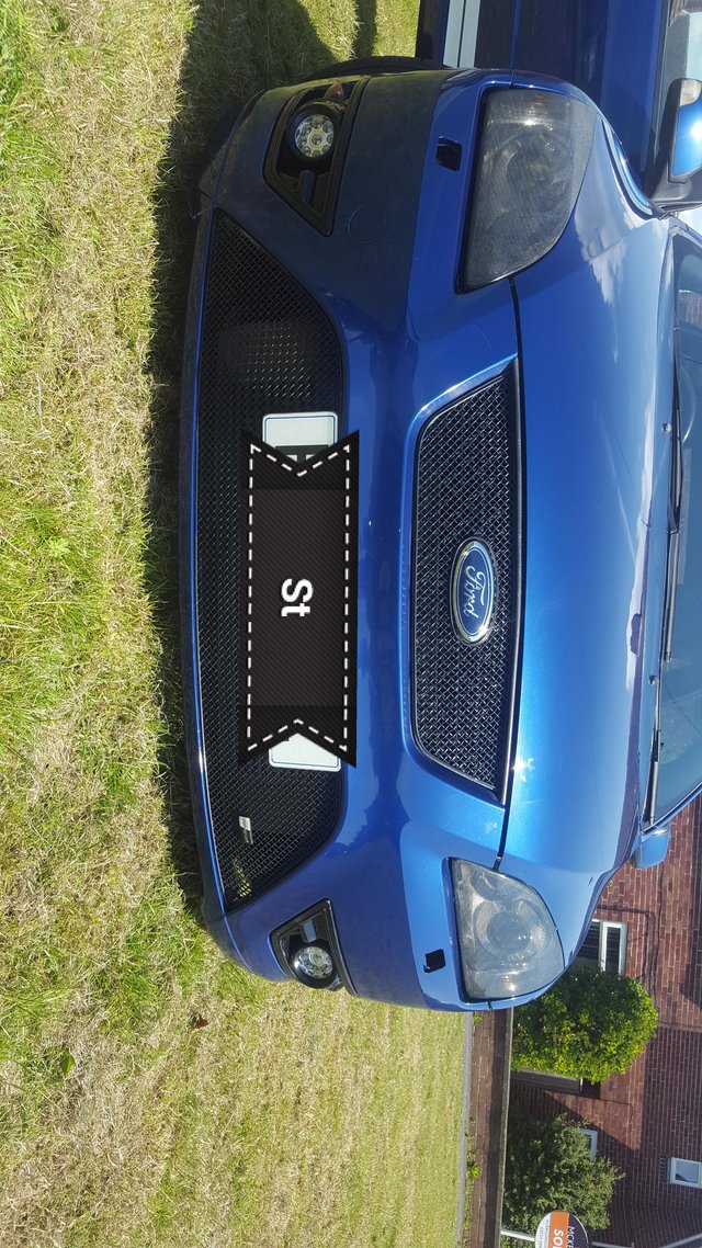 Ford Focus ST  preforman blue