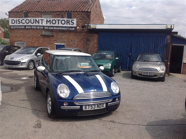 Mini Hatch 1.6 Cooper 3dr **GOOD HISTORY INC CLUTCH &