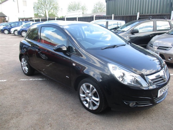 Vauxhall Corsa SXI AC INTOUCH Used car in black