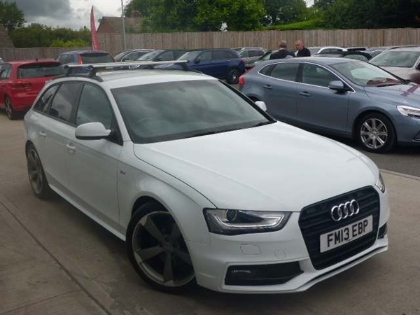 Audi A4 2.0 TDI Black Edition Avant 5dr