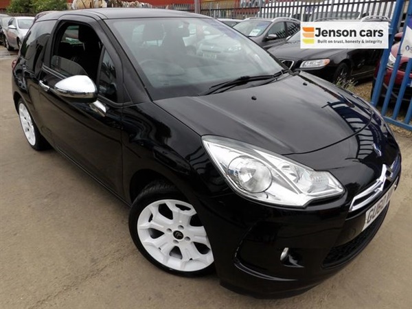 Citroen DS3 1.6 HDI BLACK AND WHITE 3d 90 BHP (1 OWNER +