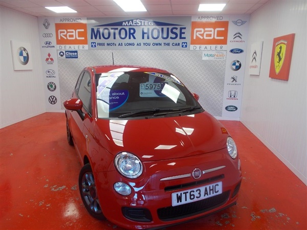 Fiat 500 S(ONLY  MILES AND GREAT SPEC)FREE MOTS AS LONG