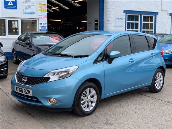 Nissan Note 1.2 Acenta Premium 5dr, UNDER 550 MILES, WITH A