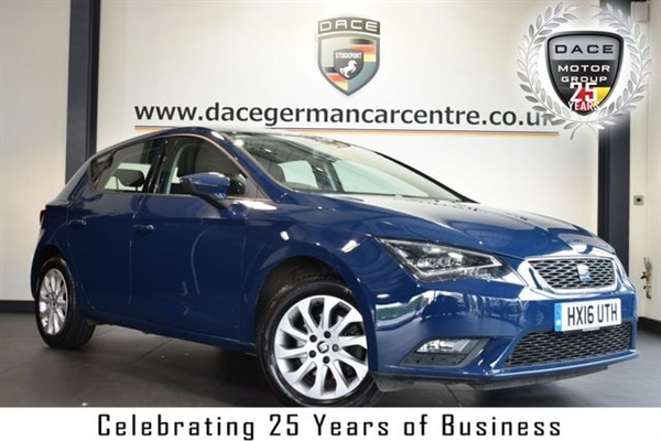 Seat Leon 1.6 TDI SE TECHNOLOGY 5DR 110 BHP full service