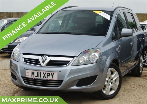 Vauxhall Zafira 1.6 PETROL EXCLUSIV 1 OWNER FROM NEW JUST