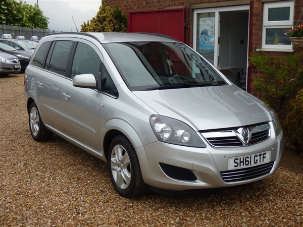 Vauxhall Zafira 115bhp 1.6 Exclusiv MPV 7 Seater COMES WITH