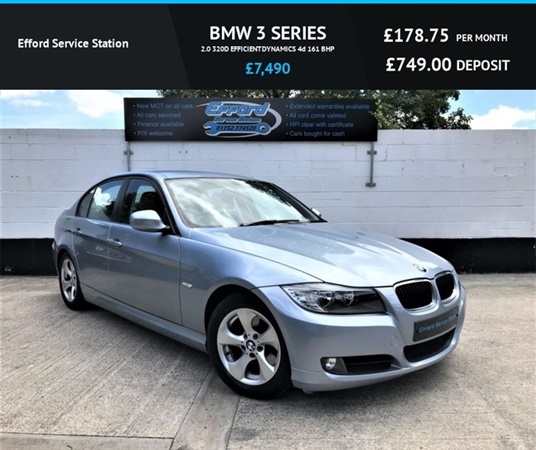 BMW 3 Series D EFFICIENTDYNAMICS 4d 161 BHP