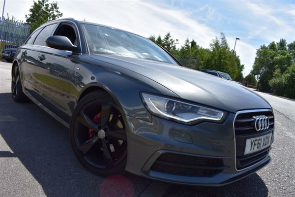 Audi A6 2.0 AVANT TDI S LINE 5d-HEATED RED AND BLACK
