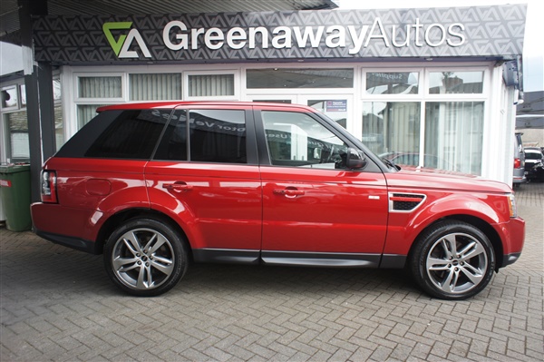 Land Rover Range Rover Sport SDV6 HSE RED WHAT A STUNNING