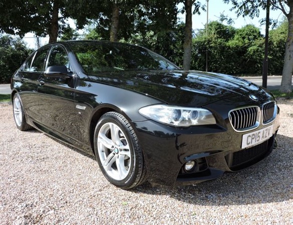 BMW 5 Series D M SPORT 4d AUTO 188 BHP/ SAT NAV/