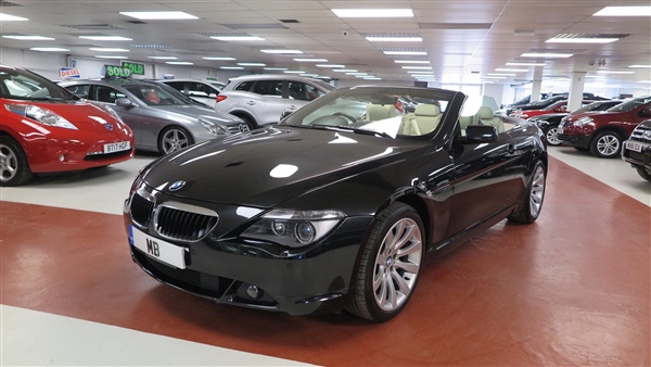 BMW 6 Series 630i SPORT 2dr Auto Full Leather Sport Seats