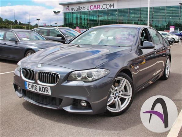 BMW 5 Series 520d 2.0 M Sport 4dr 19in Alloys Pro Media Auto