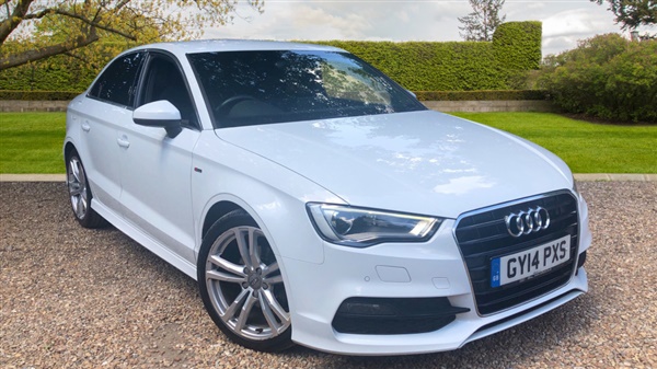 Audi A3 2.0 TDI S Line 4dr with 19 Inc