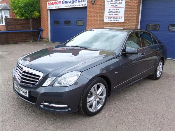 Mercedes-Benz E Class E250 CDI BlueEFFICIENCY Avantgarde 4dr