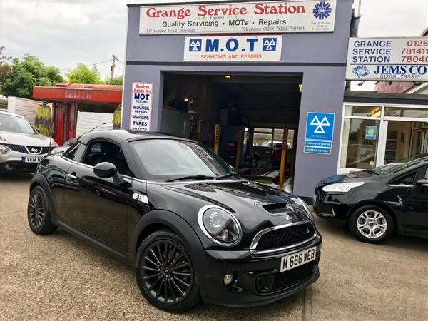 Mini Coupe 2.0 Cooper S D 3dr FULL HEATED LEATHER / GRAPHITE