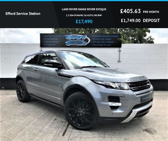 Land Rover Range Rover Evoque 2.2 SD4 DYNAMIC 3d AUTO 190