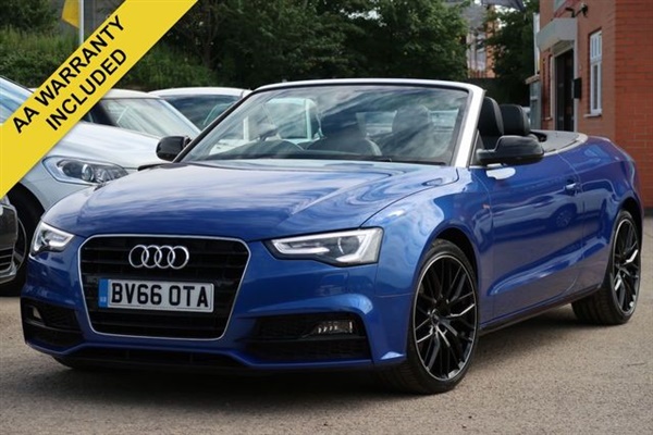 Audi A5 2.0 TDI S LINE PLUS EDITION CONVERTIBLE 187 BHP