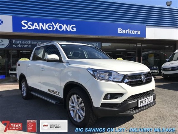 Ssangyong Musso 2.2 REBEL 4x4
