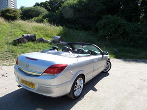 Vauxhall Astra ,metallic silver grey,twin top all extras