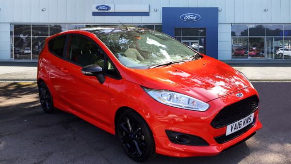 Ford Fiesta 1.0 EcoBoost 140 Zetec S Red 3dr Petrol