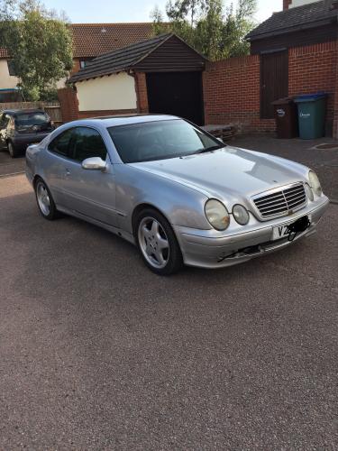 Mercedes clk 200 left hand drive. Export spares and repairs