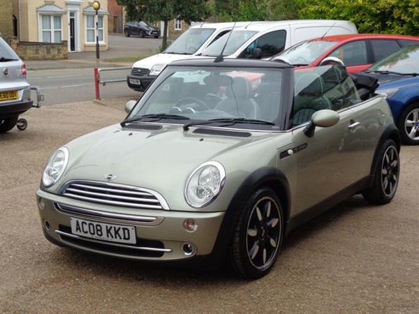 Mini Convertible 1.6 COOPER SIDEWALK 2d AUTO 114 BHP